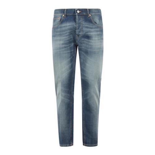 Stijlvolle Denim Jeans voor Vrouwen Dondup , Blue , Heren