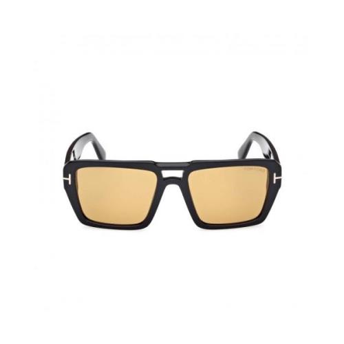 Redford Zonnebril Tom Ford , Black , Unisex