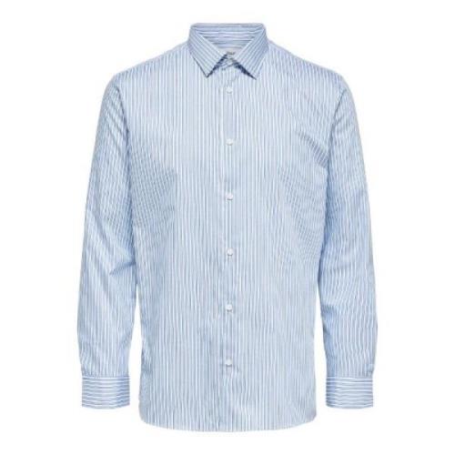 Formal Shirts Selected Homme , Blue , Heren