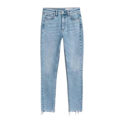 Hoge Taille Skinny Denim Jeans Rag & Bone , Blue , Dames