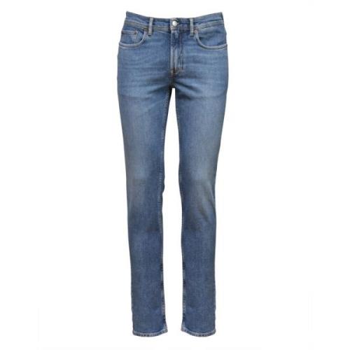 Mid Blue Denim North Jeans Acne Studios , Blue , Heren