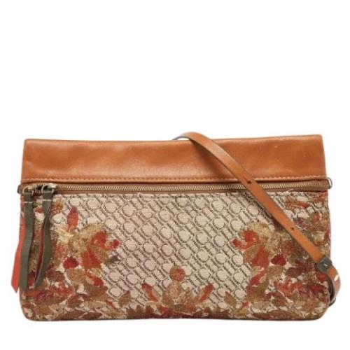 Pre-owned Canvas handbags Carolina Herrera Pre-owned , Multicolor , Da...