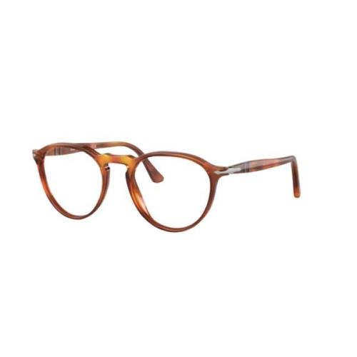 Stijlvolle hoogwaardige acetaat zonnebril Persol , Brown , Unisex