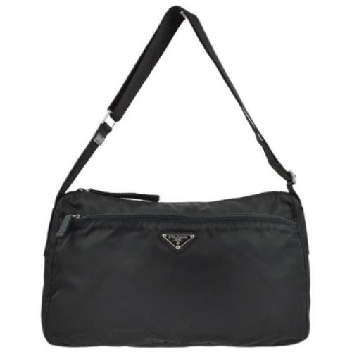 Pre-owned Nylon prada-bags Prada Vintage , Black , Dames