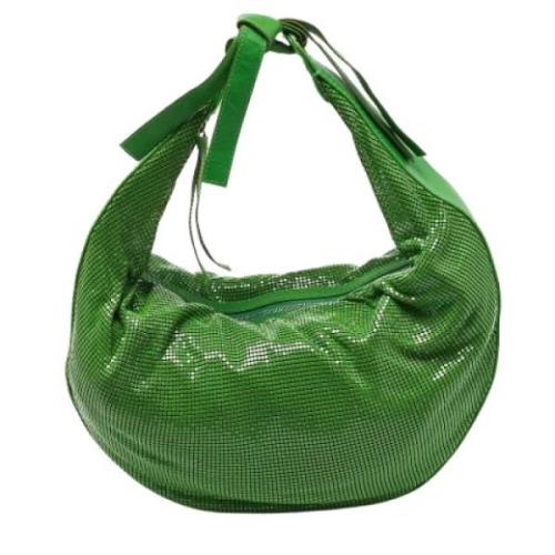 Pre-owned Leather handbags Chloé Pre-owned , Green , Dames