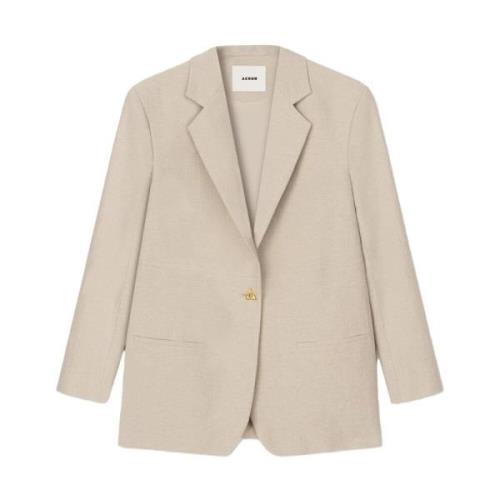 Klassieke Blazer Aeron , Beige , Dames