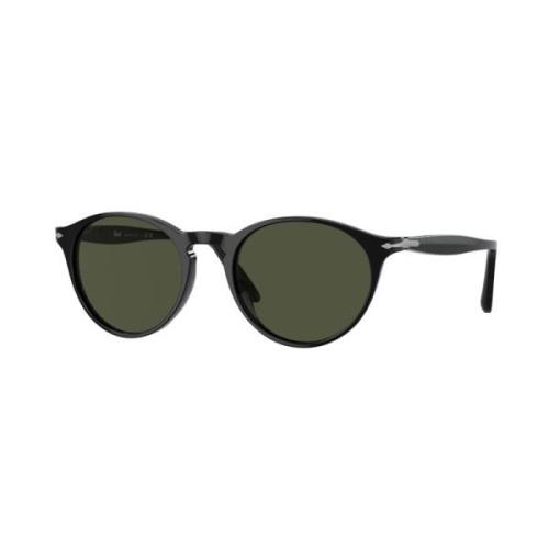 Stijlvolle zonnebril met uniek ontwerp Persol , Black , Unisex