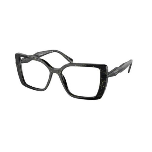 Stijlvolle Zv-19D1O1 Zonnebril Prada , Black , Unisex