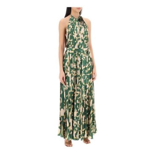 Fringed Maxi Jurk met Bloemenprint Raquel Diniz , Multicolor , Dames