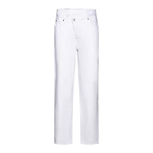 Criss Cross Denim Jeans Agolde , White , Dames