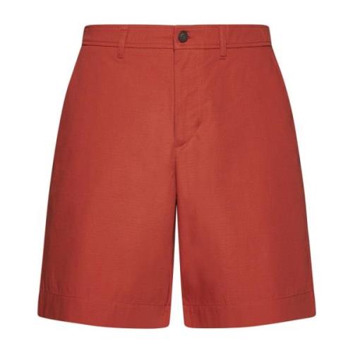 Stijlvolle Shorts voor Mannen Maison Kitsuné , Orange , Heren