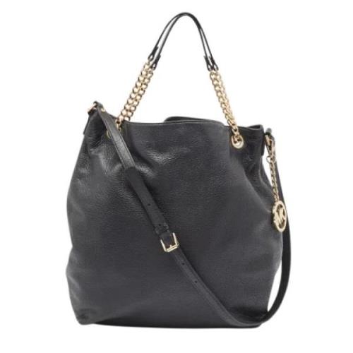 Pre-owned Leather totes Michael Kors Pre-owned , Black , Dames