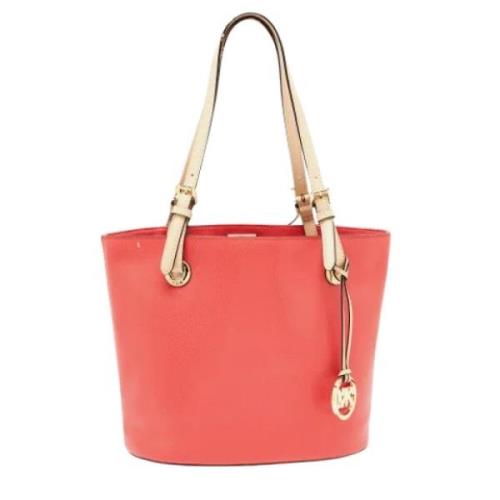 Pre-owned Leather totes Michael Kors Pre-owned , Red , Dames