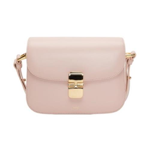 Cross Body Bags A.p.c. , Pink , Dames