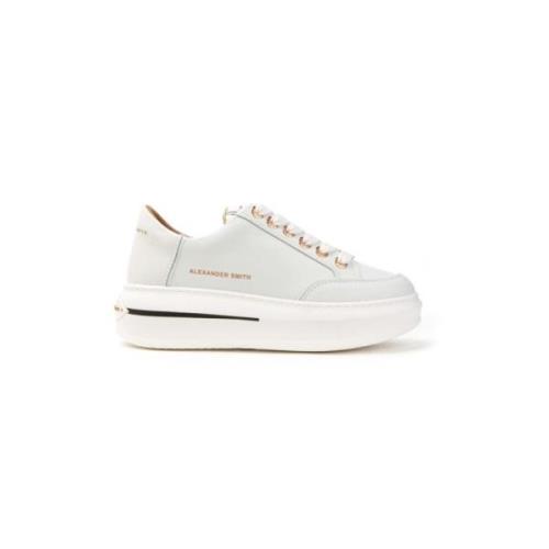 Lancaster Gate Witte Sneaker Vrouw Alexander Smith , White , Dames