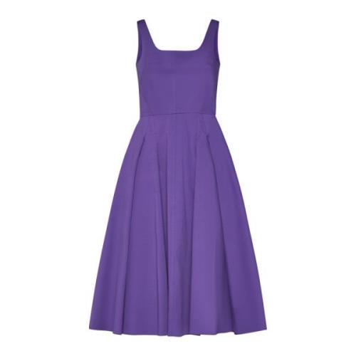 Paarse Jurken voor een Stijlvolle Look Blanca Vita , Purple , Dames