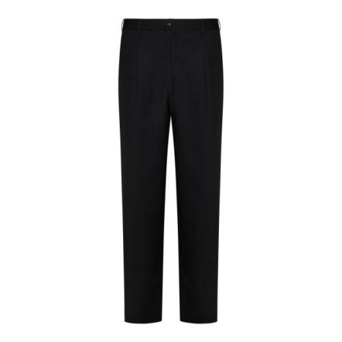 Zwarte Broek Stijlvolle Herenmode Comme des Garçons , Black , Heren