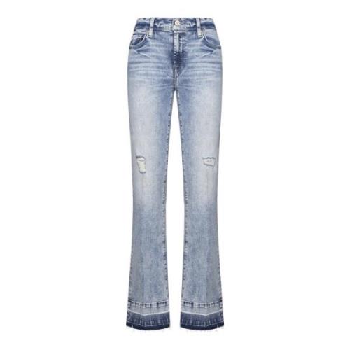 Blauwe Jeans voor Mannen 7 For All Mankind , Blue , Dames