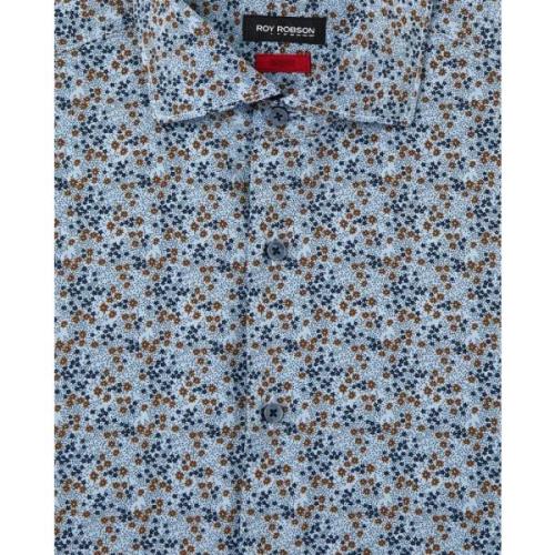 Bloemenprint Casual Overhemd ROY Robson , Multicolor , Heren