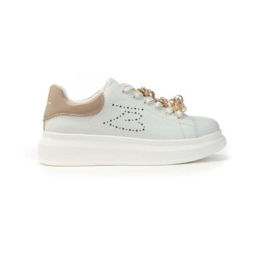 Iconische Allison Bijoux Sneakers Tosca Blu , White , Dames