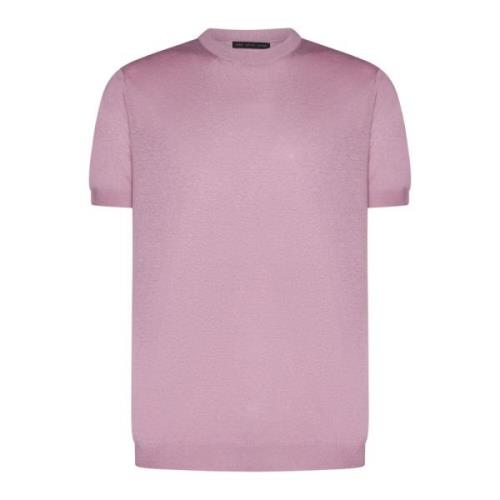 Stijlvolle Sweaters Collectie Low Brand , Pink , Heren