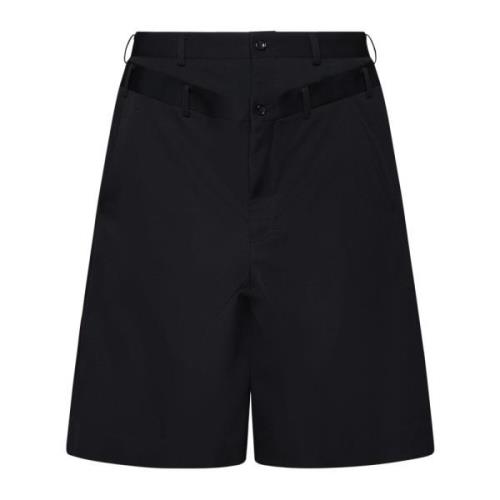 Zwarte Shorts voor Mannen Comme des Garçons , Black , Heren