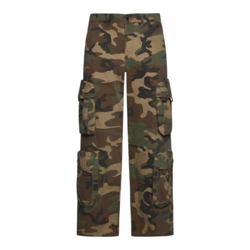 Camouflage Cargo Broek Amiri , Multicolor , Heren