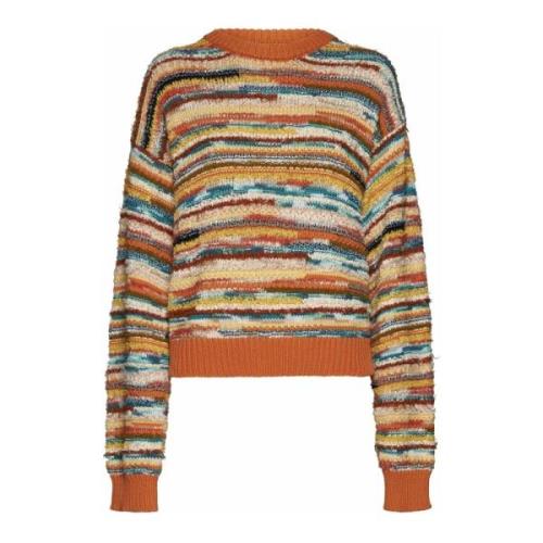 Chevron MultiColour Sweater Alanui , Multicolor , Dames