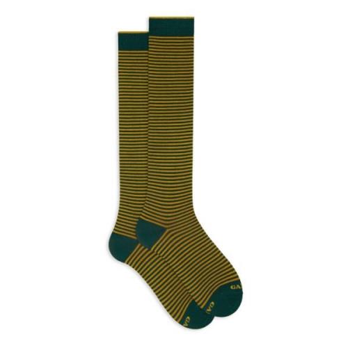 Italiaanse lange sokken met Windsor-strepen Gallo , Multicolor , Heren
