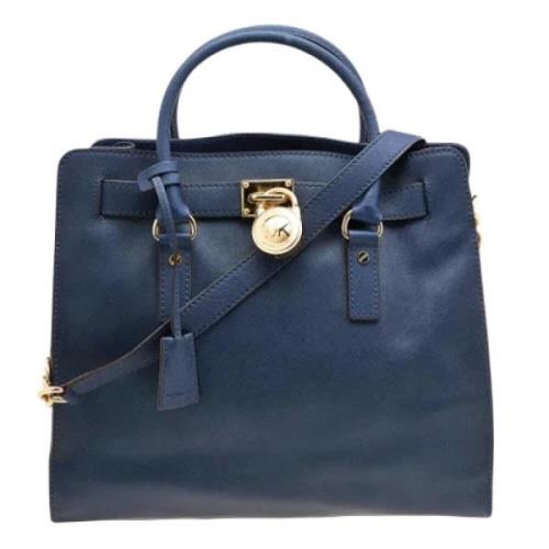 Pre-owned Leather totes Michael Kors Pre-owned , Blue , Dames