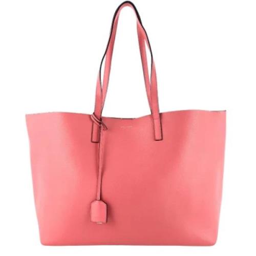 Pre-owned Leather totes Yves Saint Laurent Vintage , Pink , Dames