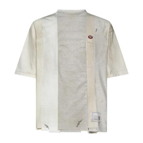 Witte T-shirts en Polos Mihara Yasuhiro , Multicolor , Heren