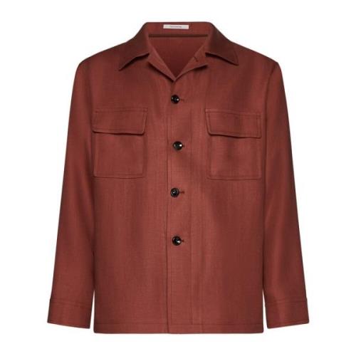 Field Jacket Coats Tagliatore , Brown , Heren