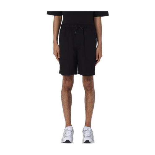 Zwarte Shorts Elegant Stijl Calvin Klein , Black , Heren