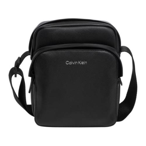 Stijlvolle Crossbody Tas met Verstelbare Band Calvin Klein , Black , H...