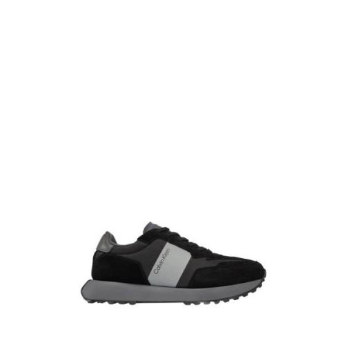 Zwarte Urban Style Sneakers Calvin Klein , Black , Heren