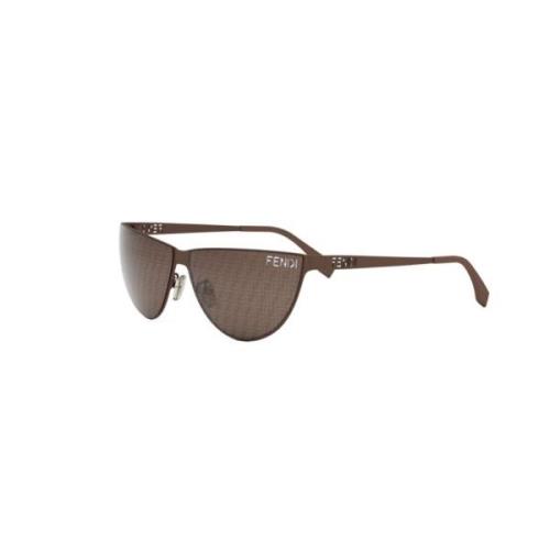 Stijlvol Model Zonnebril Fendi , Brown , Unisex