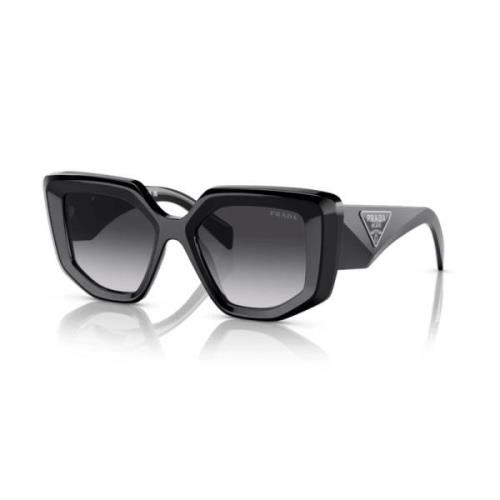 Vierkante zonnebril - UV400-bescherming Prada , Black , Unisex