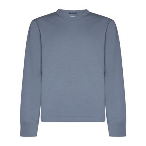 Metropolis Sweater Blauw-Grijs Jersey Textuur C.p. Company , Blue , He...