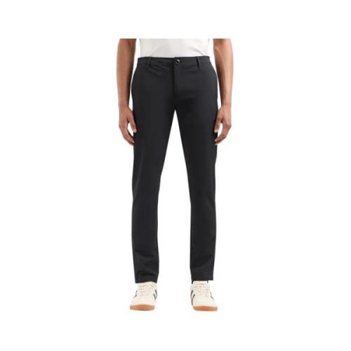 Zwarte Broek Klassieke Stijl Armani Exchange , Black , Heren