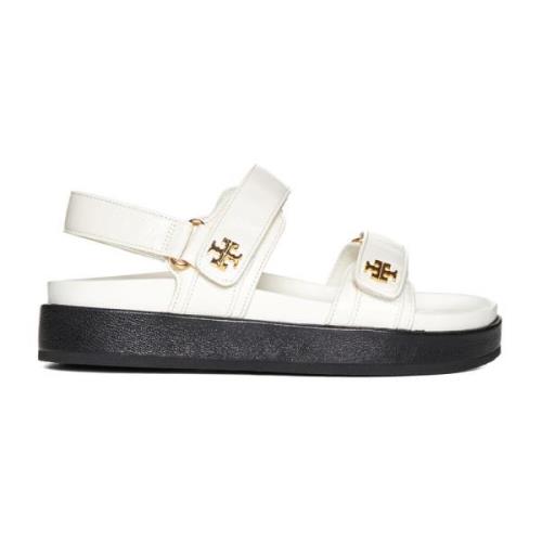 Sport Sandalen Kira Two Band Tory Burch , Beige , Dames