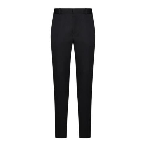 Zwarte Cigarette Broek Alexander McQueen , Black , Heren