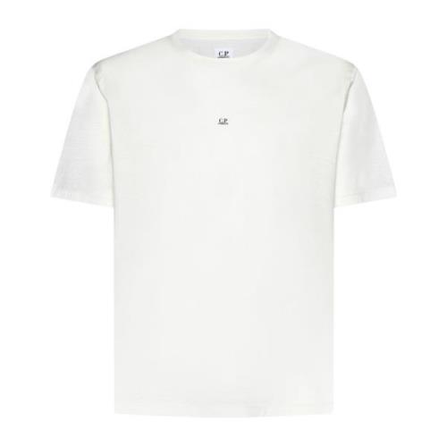 Stijlvolle T-shirts en Polos C.p. Company , White , Heren