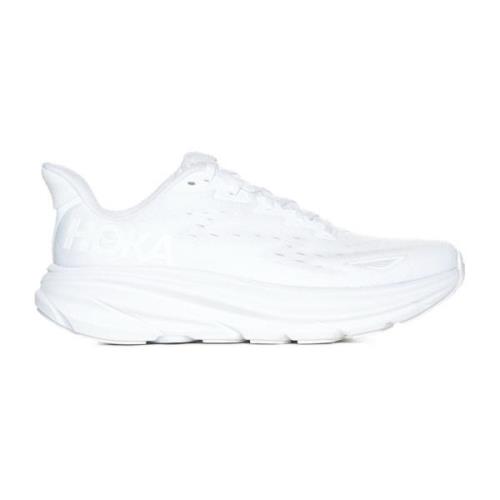 Witte Chunky Sole Sneakers Hoka One One , White , Dames