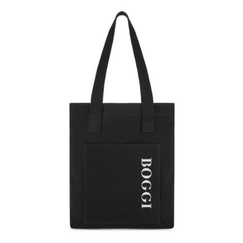 Katoenen Tas Boggi Milano , Black , Heren