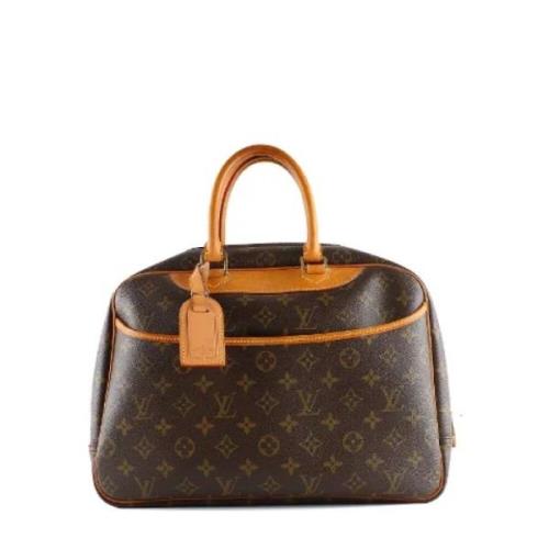 Pre-owned Canvas louis-vuitton-bags Louis Vuitton Vintage , Brown , Da...