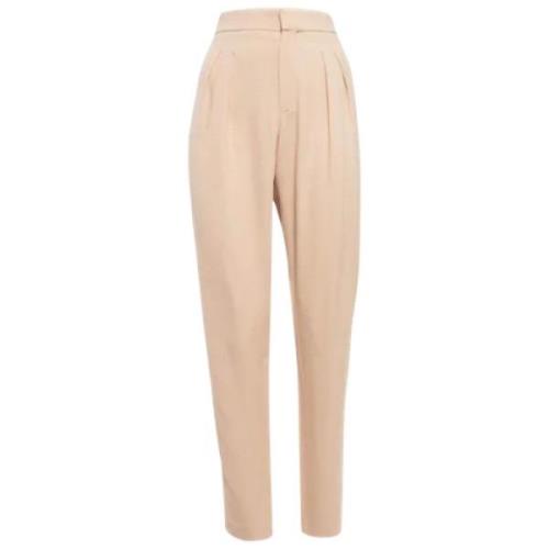 Pre-owned Fabric bottoms Chloé Pre-owned , Beige , Dames