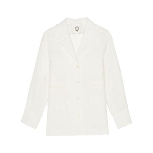 Cream Neva jacket Ines De La Fressange Paris , White , Dames