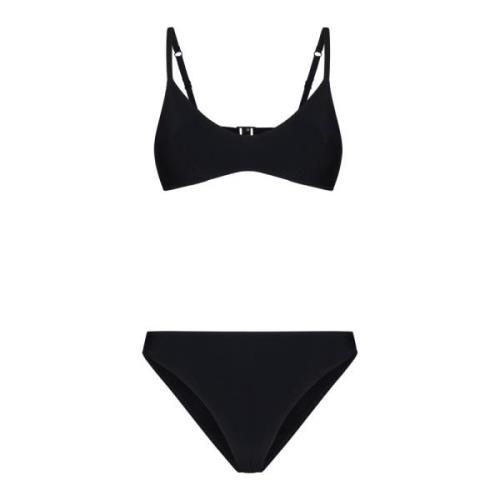 Zwarte Zee Bikini V-Hals Lido , Black , Dames