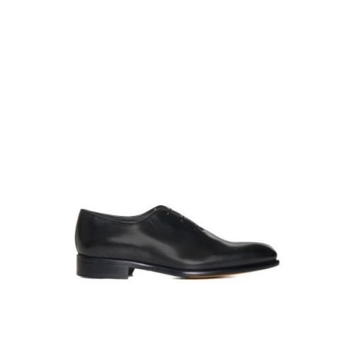 Oxford Deco Platte Schoenen Doucal's , Black , Heren